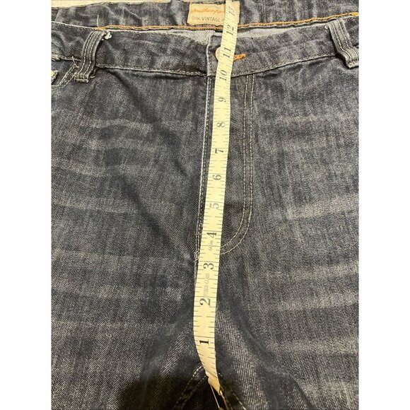 Original Weatherproof Vintage Jeans Men’s Size 46x32 Blue The Straight Fit Denim - Picture 9 of 12